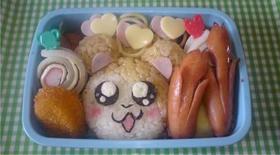 キャラ弁 ハム太郎弁当!!