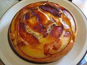ホットケーキミックスでアップルケーキ♪