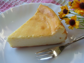 濃厚~♪簡単・うますぎ!チーズケーキ