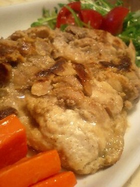 お箸で切れる♪やわらかチキンソテー
