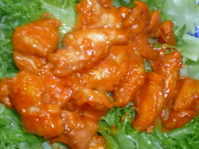 鶏胸肉のケチャマヨ炒め