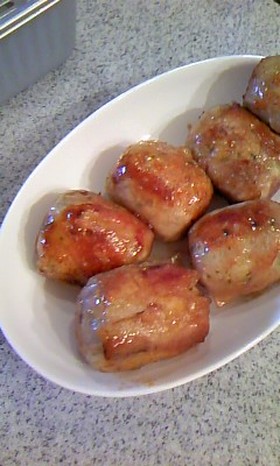 ♪肉巻きおにぎり♪