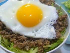 なんちゃってロコモコ丼