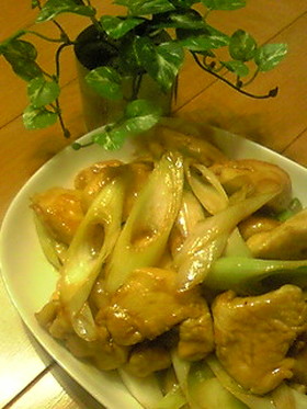 ♪鳥むね肉の柔らか甘辛炒め♪