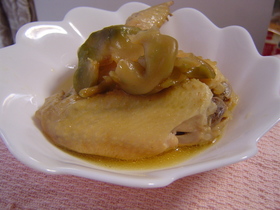 ほろほろやわらかい♡手羽とザーサイ煮