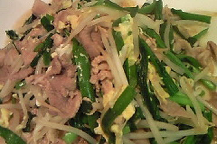 ご飯がすすむ 中華風豚ニラもやしの卵炒め レシピ 作り方 By なかっち クックパッド 簡単おいしいみんなのレシピが356万品