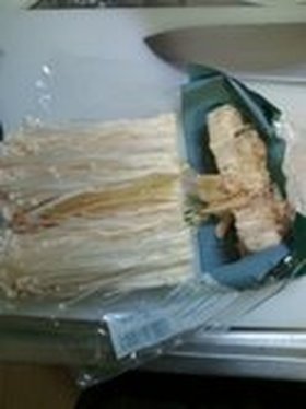 まな板綺麗☆えのきの切り方~