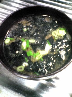 即席風☆海苔の味噌汁