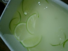 ライムジュレ 夏のデザートゼリー