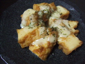 簡単♪ 厚揚げのチーズ田楽