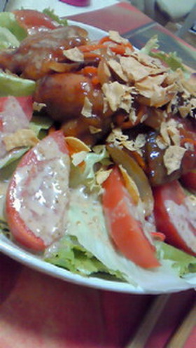余った野菜で☆ボリューム満点サラダ