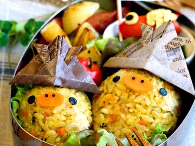 ペーパー兜de子供の日のお弁当 レシピ 作り方 By アールmama クックパッド
