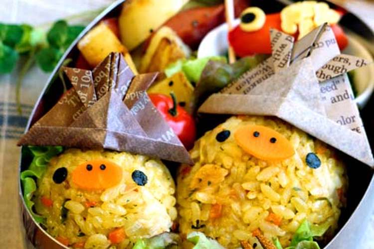 ペーパー兜de子供の日のお弁当 レシピ 作り方 By アールmama クックパッド 簡単おいしいみんなのレシピが366万品
