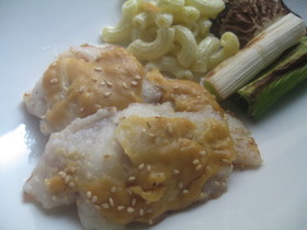 タラの味噌マヨ焼き