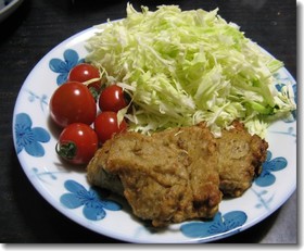 マクロビ:チキンのから揚げ風