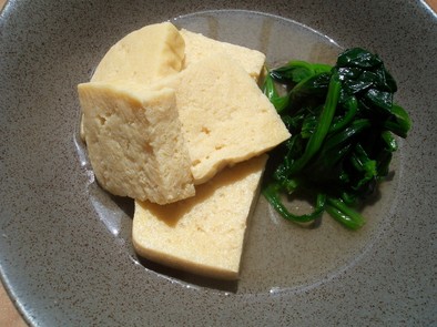 豆腐を冷凍したら～～高野豆腐★の写真