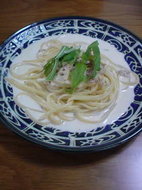 ほっこり♪たけのこの味噌クリームパスタ