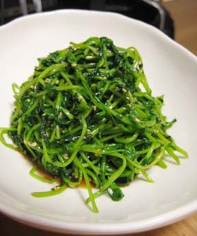おつまみに☆豆苗のナムル