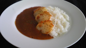 カリカリじゃがいものカレーライス