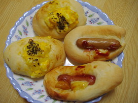 薄力粉で作るお惣菜パンの基本生地♪