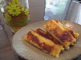 フライ衣の残りで作るおやつ