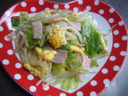 簡単!!レタス&もやしのたまご炒め☆の写真