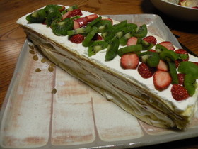 超簡単☆ロールdeショートケーキ