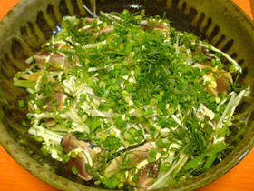 野菜たっぷり★鰹のたたきサラダ