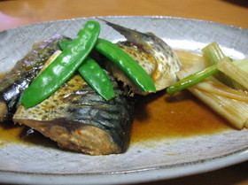 鯖のコチュジャン煮