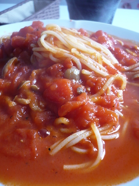 ★トマトとしめじのパスタ★