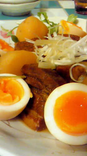 コーラでとろける豚角煮×じゃが×味玉