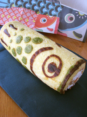 こどもの日*こいのぼりロールケーキ