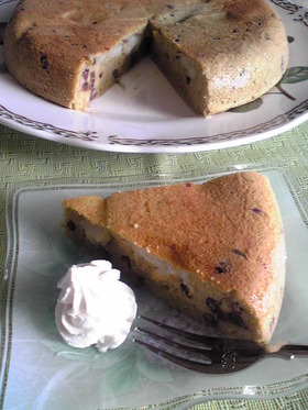 私の炊飯器ケーキ〝抹茶・あずき・もち〟