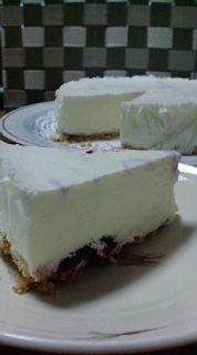 ✿ブルーベリーチーズケーキアイス✿