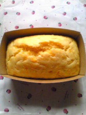 もちもち 甘夏蒸しケーキ★