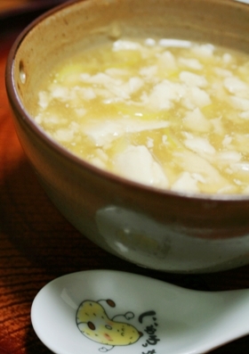 豆腐のあんかけ汁