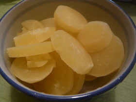 さつま芋のレモン煮