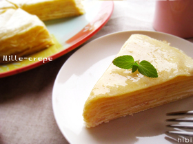 ホットケーキミックスでミルクレープ