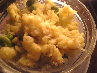 枝豆のポテトサラダの写真