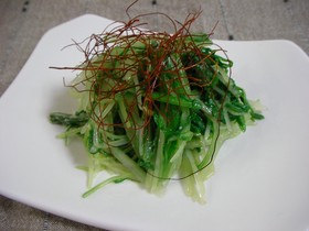 2分で完成!水菜のナムル