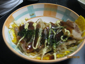 もやしでアレンジ★広島焼き