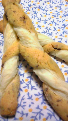 ねじるだけ♫バレンタインにパイクッキー♥