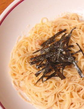 サワークリーム明太パスタソース