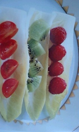 チコリのチーズボート