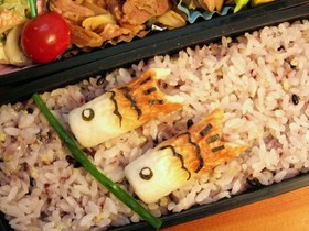 ☆こどもの日のキャラ弁☆こいのぼり弁当