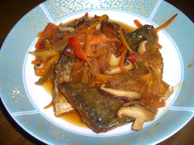 パクパク食べれるサバの南蛮風