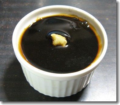 黒ごま豆腐の写真