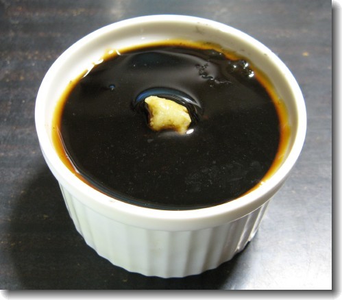 黒ごま豆腐の画像