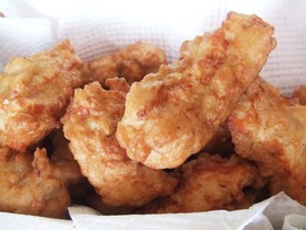家族の好きなササミのサクッとふんわり揚げ