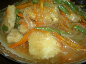 タラの野菜あんかけ♡